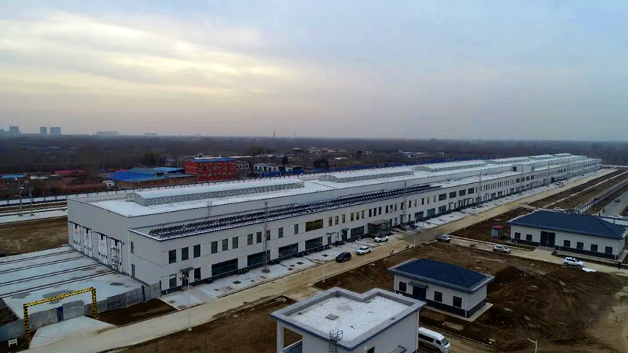 圖為雄安動車運用所。