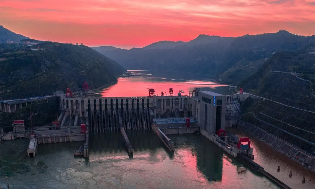 圖為向家壩。（三峽建設管理公司 高峰 攝）