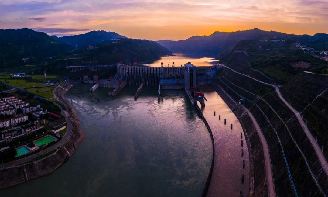 圖為向家壩。（三峽建設管理公司 高峰 攝）