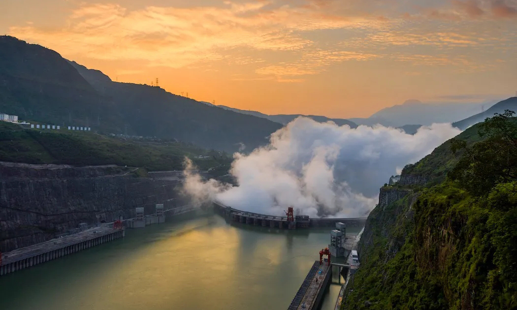 圖為溪洛渡。（三峽出版傳媒公司 黃正平 攝）