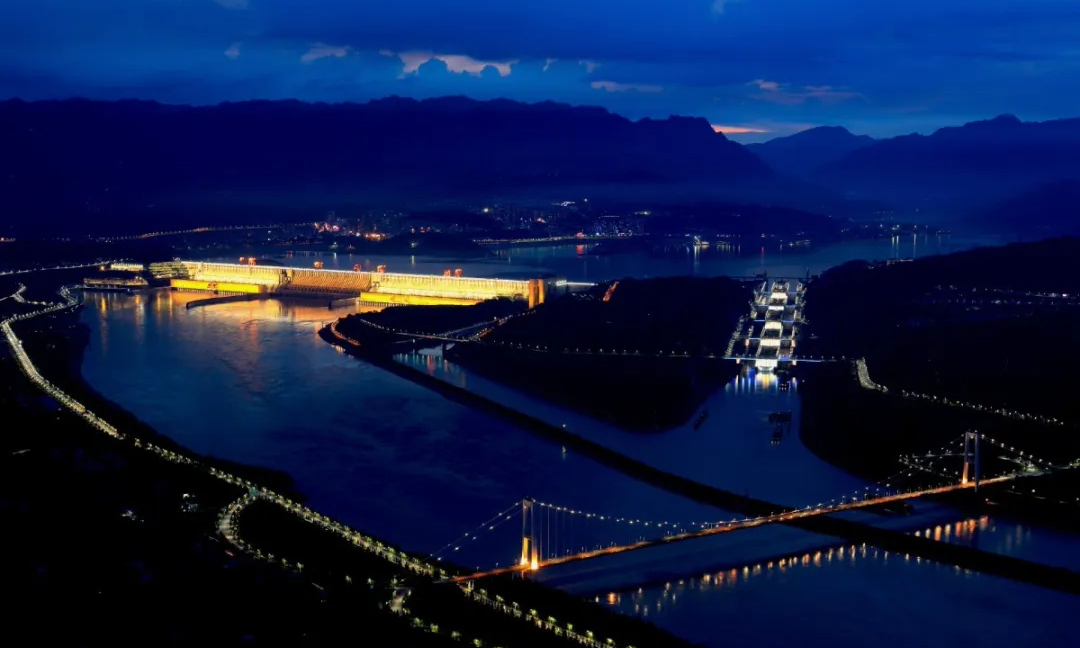 圖為三峽大壩。（三峽中水電馬來西亞公司 蔣曉華 攝）