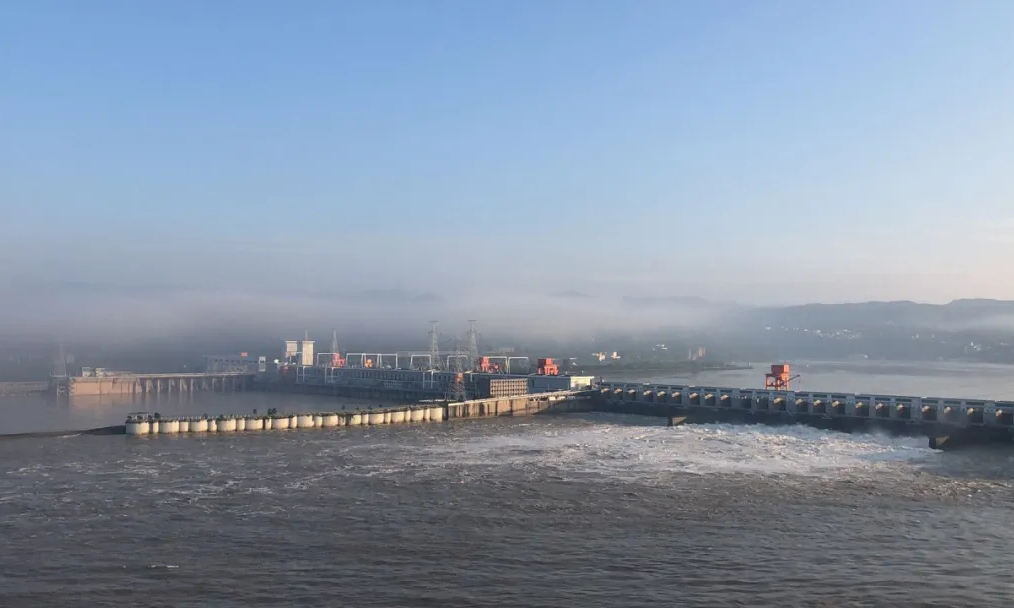 圖為葛洲壩。（長江電力三峽電能 向紅 攝）