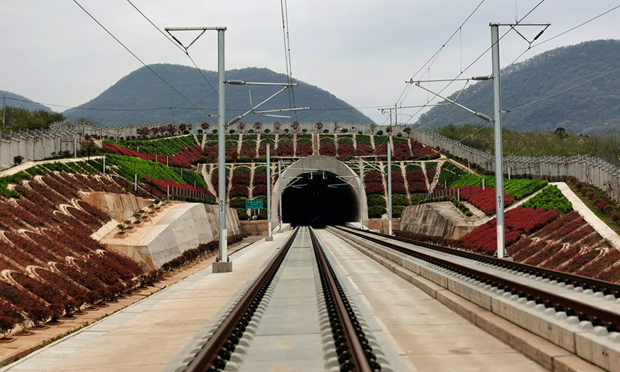 圖為太湖山隧道。（孔令斌 攝）