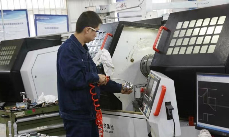 圖為航天科技第十屆職業技能競賽決賽現場。