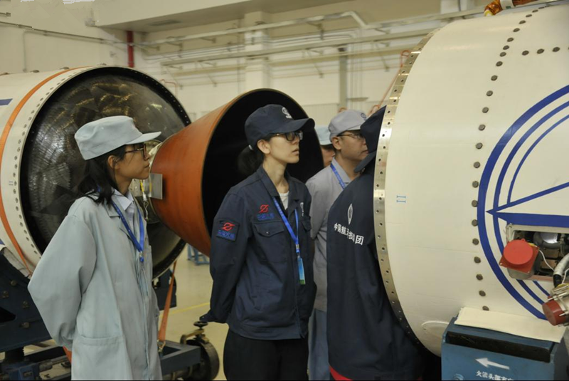 圖為“捷龍一號”遙一運載火箭研制團隊。