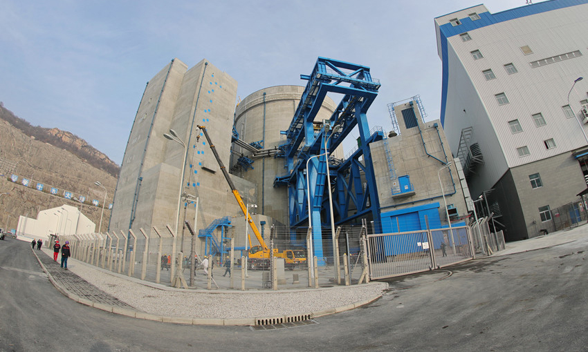 圖為田灣核電項目現場。