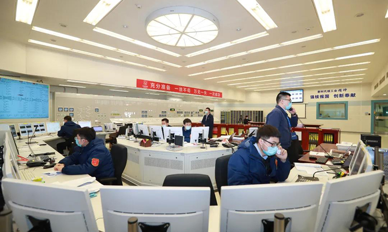 2022年1月1日22點35分38秒，我國自主三代核電華龍一號迎來新年“開門紅”。