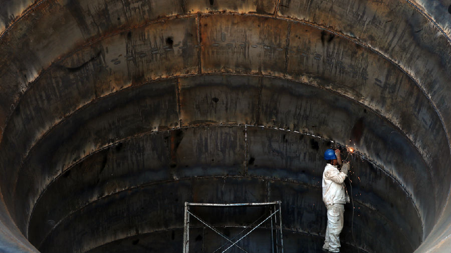 圖為項目建設現場。
