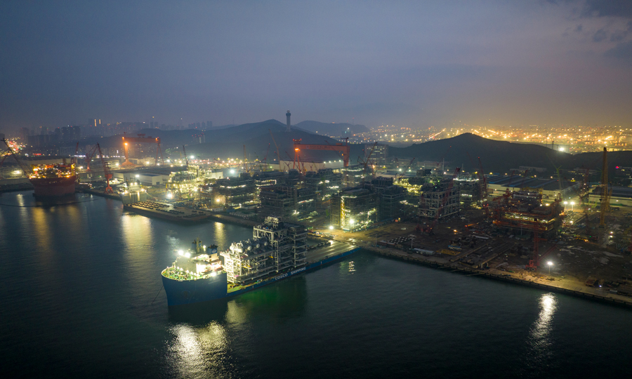 據了解，海油工程承攬加拿大LNG項目一期35個模塊建造工作，包括全部19個核心工藝模塊，總重約17.9萬噸。