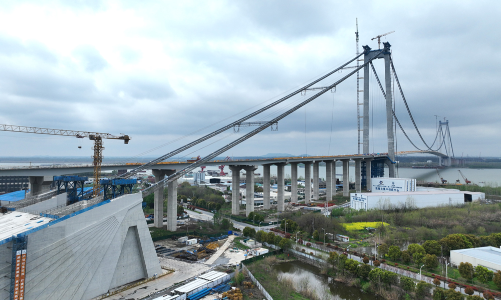 龍潭長江大橋是江蘇省高速公路網規劃中儀征至祿口機場的重要通道，是寧鎮揚一體化的重要交通設施，建成通車后從龍潭出發6分鐘可到儀征、半小時直達揚州主城，對促進揚子江城市群建設、加快推進寧鎮揚一體化進程、進一步提升南京首位度等具有重要作用。