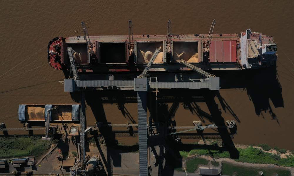 該船裝有1.8萬噸的豆粕，將交付一家愛爾蘭飼料企業。這批豆粕實現了從大豆采購、壓榨、倉儲至運輸的全程可追溯，并采用分裝形式運輸，以避免與未經認證的其他產品混合。這批大豆經過阿根廷Visec農產品可追溯系統認證，該系統由阿根廷政府和農糧企業共同投資開發，可對當地大豆供應鏈進行全流程監控和追蹤，以確保相關產品不涉及毀林問題。