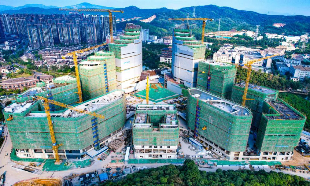 由中建三局承建的深圳市社會福利救助綜合服務中心項目，是全國最大的福利綜合體項目，項目總建筑面積21.4萬平方米，由深圳市社會救助安置院、深圳市社會福利院、深圳市托養康復中心（含坪地職康中心）等部分構成。項目建成后將有效改善深圳市社會福利服務設施短缺情況，提升社會福利保障能力和服務水平。