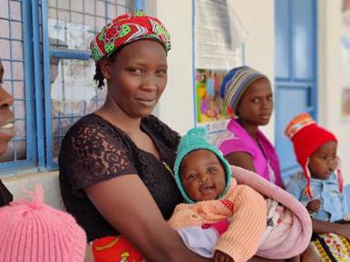 瑪麗與兒子米卡爾